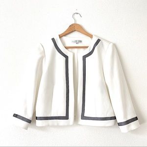 🛍 White Formal Cardigan